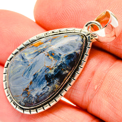 Pietersite Pendants handcrafted by Ana Silver Co - PD30010