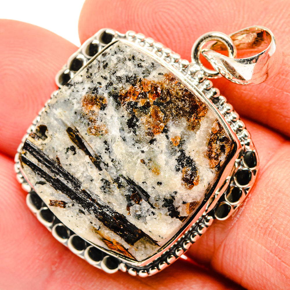 Astrophyllite Pendants handcrafted by Ana Silver Co - PD30021