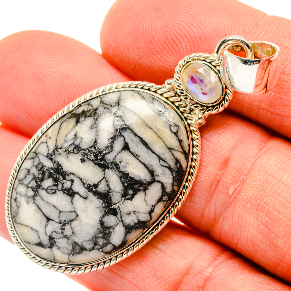 Pinolith Jasper Pendants handcrafted by Ana Silver Co - PD30027
