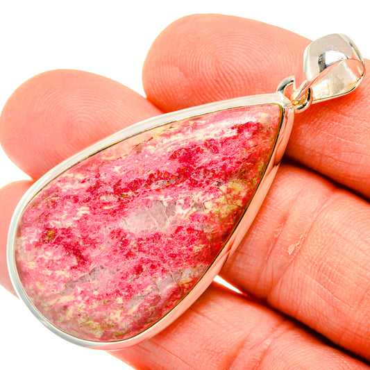 Thulite Pendants handcrafted by Ana Silver Co - PD30047