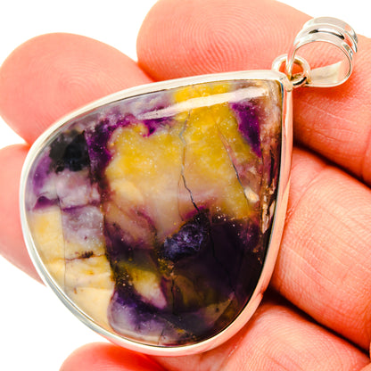 Charoite Pendants handcrafted by Ana Silver Co - PD30057