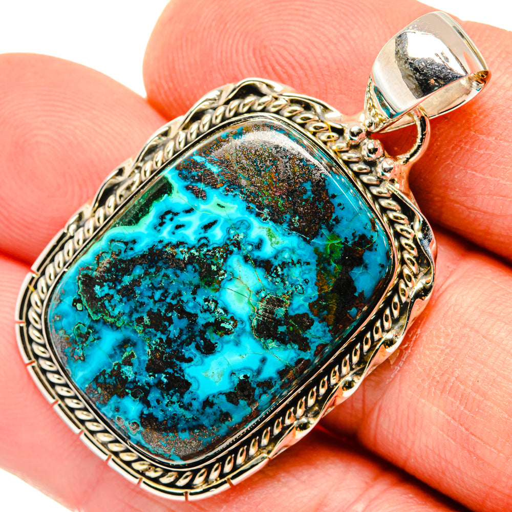 Shattuckite Pendants handcrafted by Ana Silver Co - PD30060
