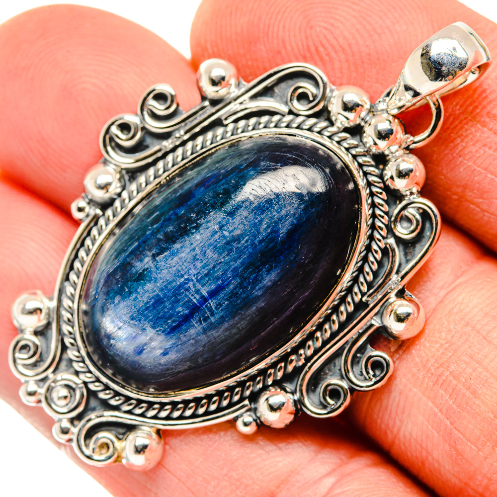 Kyanite Pendants handcrafted by Ana Silver Co - PD30077