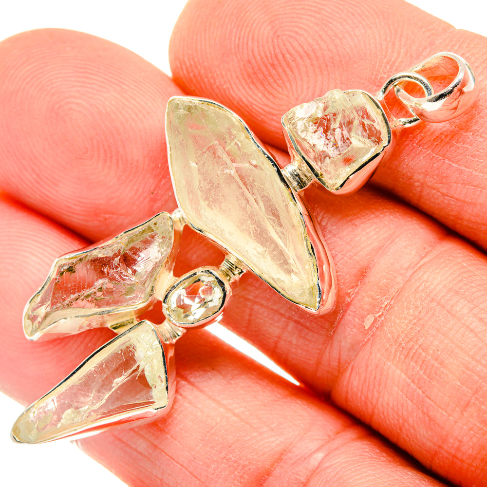 Prehnite Pendants handcrafted by Ana Silver Co - PD30089
