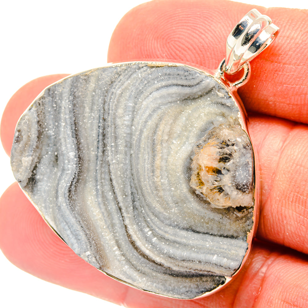 Desert Druzy Pendants handcrafted by Ana Silver Co - PD30096