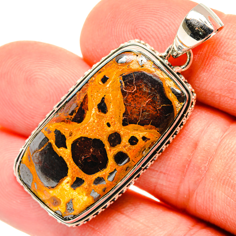 Bauxite Pendants handcrafted by Ana Silver Co - PD30107
