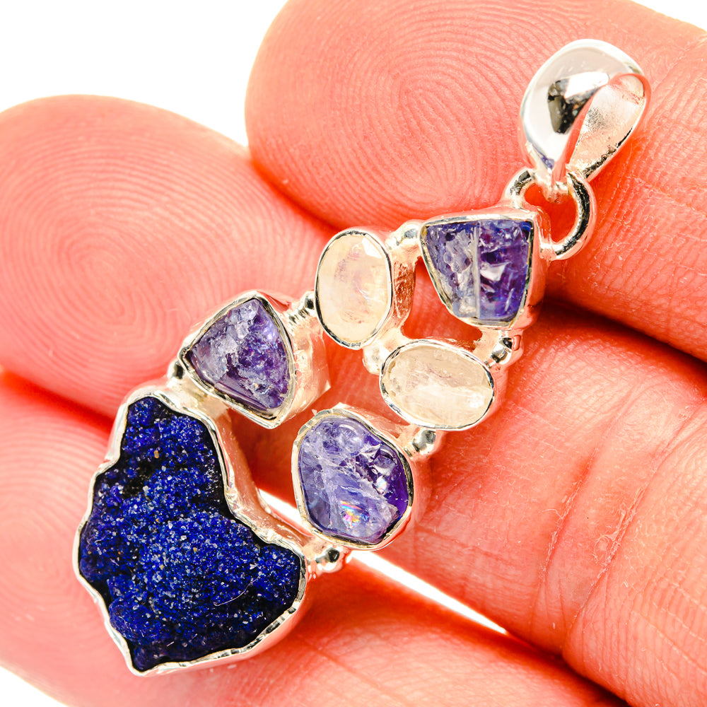 Lapis Lazuli Pendants handcrafted by Ana Silver Co - PD30117