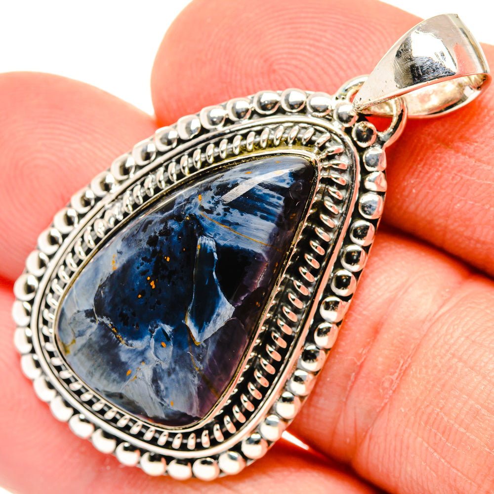Pietersite Pendants handcrafted by Ana Silver Co - PD30120