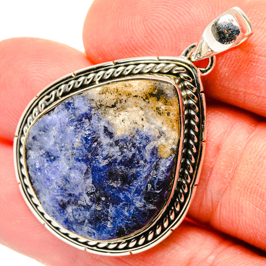 Sodalite Pendants handcrafted by Ana Silver Co - PD30121