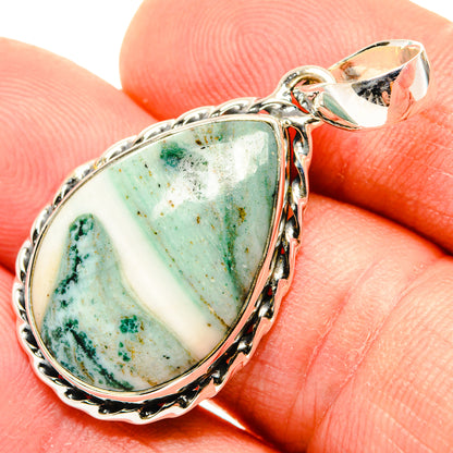 Ocean Jasper Pendants handcrafted by Ana Silver Co - PD30128