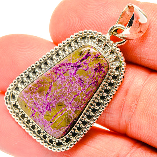 Stichtite Pendants handcrafted by Ana Silver Co - PD30132