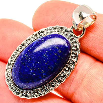 Lapis Lazuli Pendants handcrafted by Ana Silver Co - PD30134