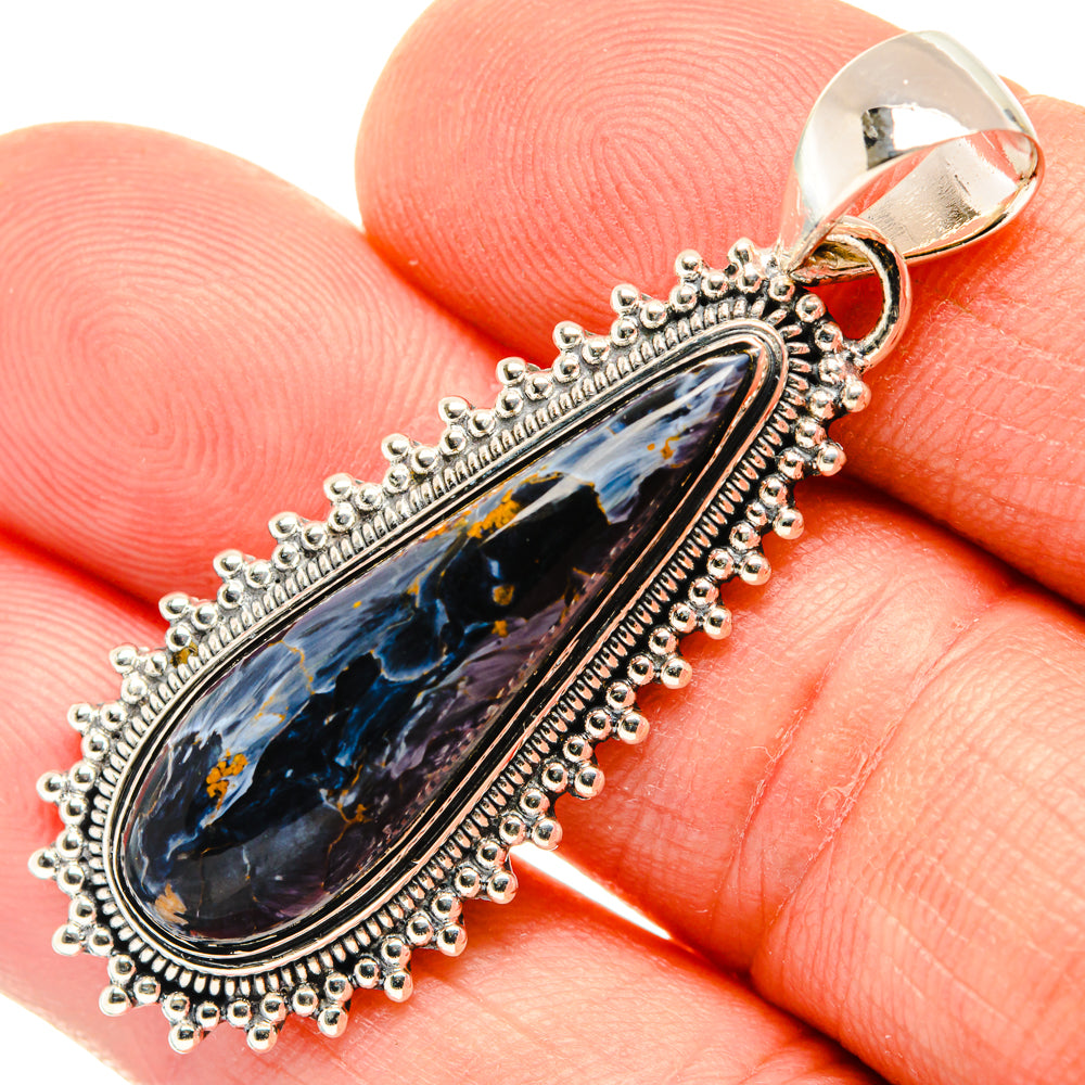 Pietersite Pendants handcrafted by Ana Silver Co - PD30137
