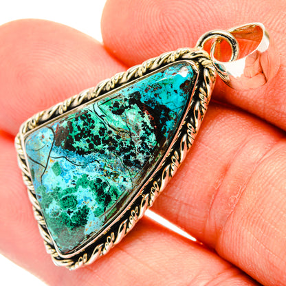 Shattuckite Pendants handcrafted by Ana Silver Co - PD30139