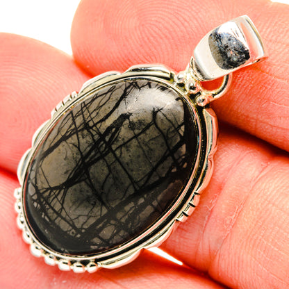 Picasso Jasper Pendants handcrafted by Ana Silver Co - PD30153
