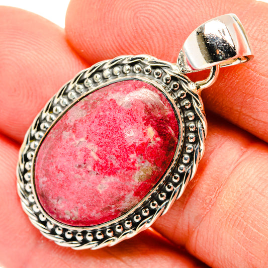Thulite Pendants handcrafted by Ana Silver Co - PD30159