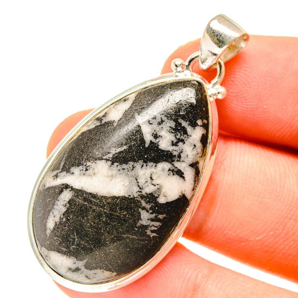 Pinolith Jasper Pendants handcrafted by Ana Silver Co - PD3016