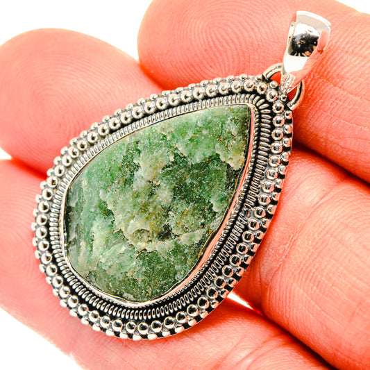 Chrysoprase Pendants handcrafted by Ana Silver Co - PD30175