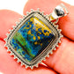 Azurite Pendants handcrafted by Ana Silver Co - PD30176