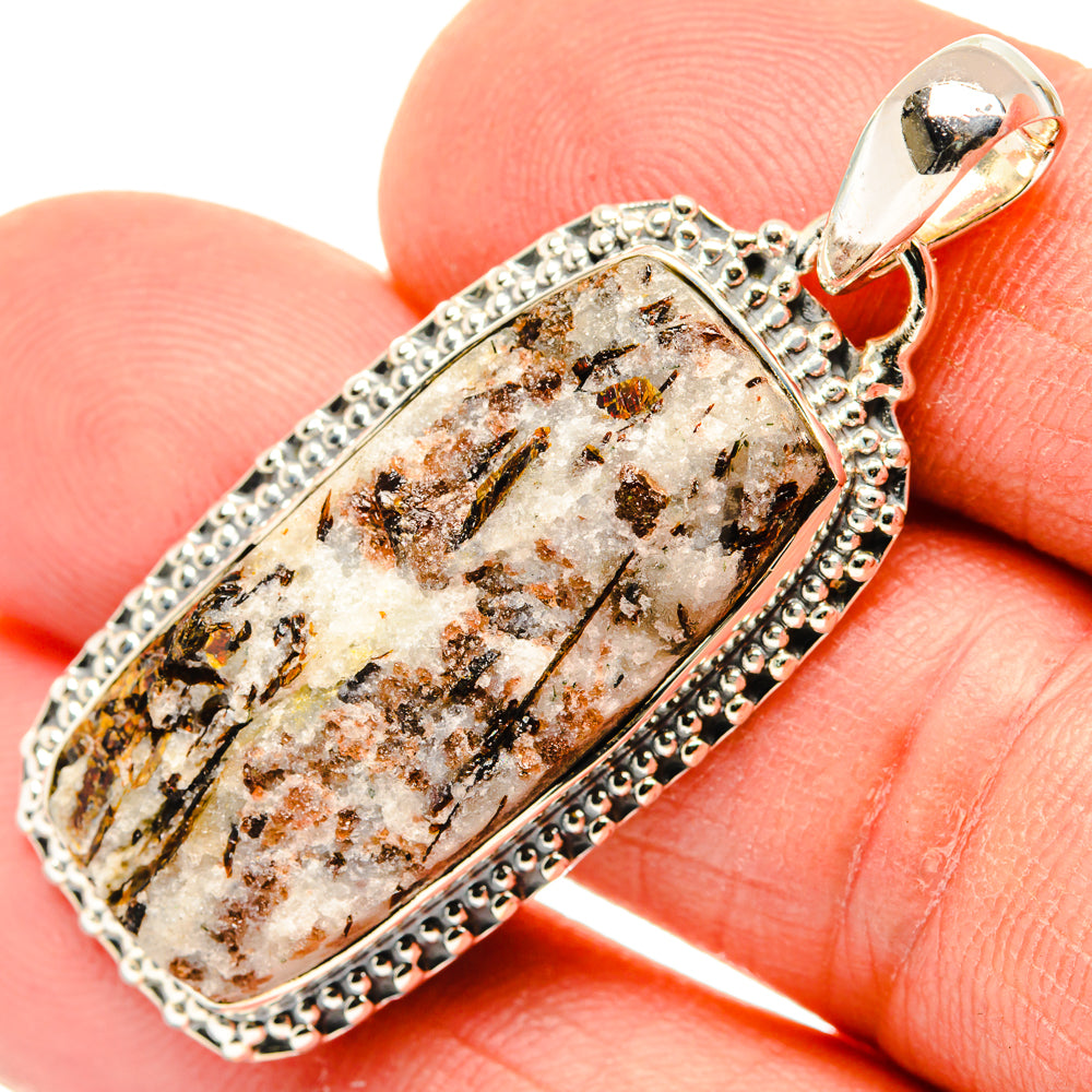 Astrophyllite Pendants handcrafted by Ana Silver Co - PD30187
