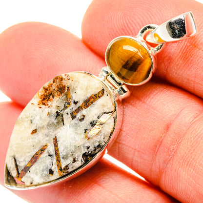Astrophyllite Pendants handcrafted by Ana Silver Co - PD30192