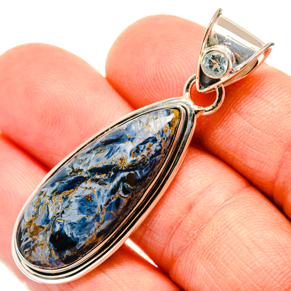 Pietersite Pendants handcrafted by Ana Silver Co - PD30197