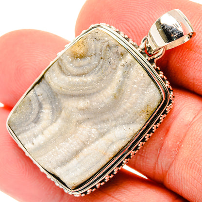 Desert Druzy Pendants handcrafted by Ana Silver Co - PD30213