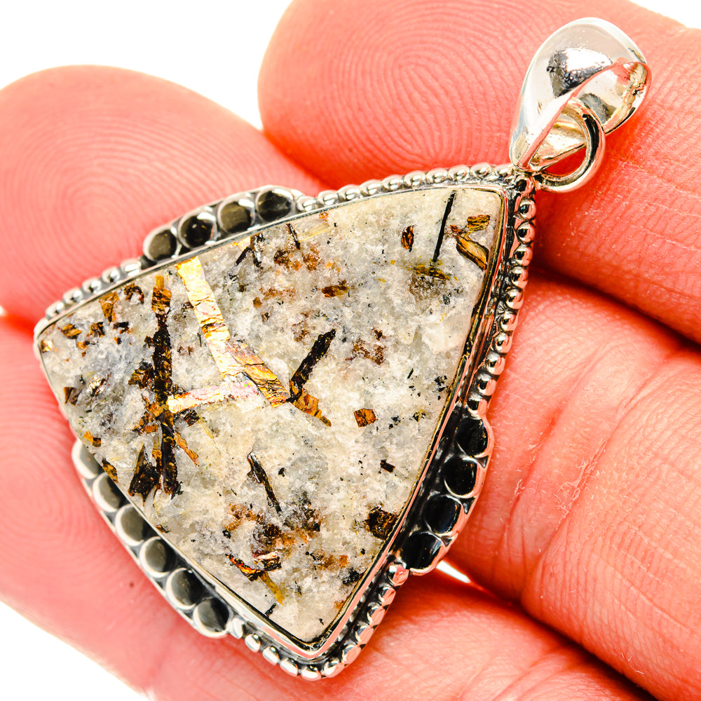 Astrophyllite Pendants handcrafted by Ana Silver Co - PD30219