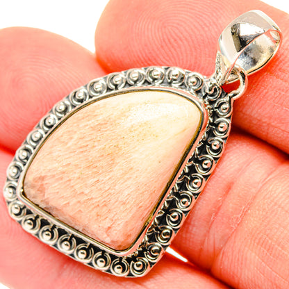 Scolecite Pendants handcrafted by Ana Silver Co - PD30221