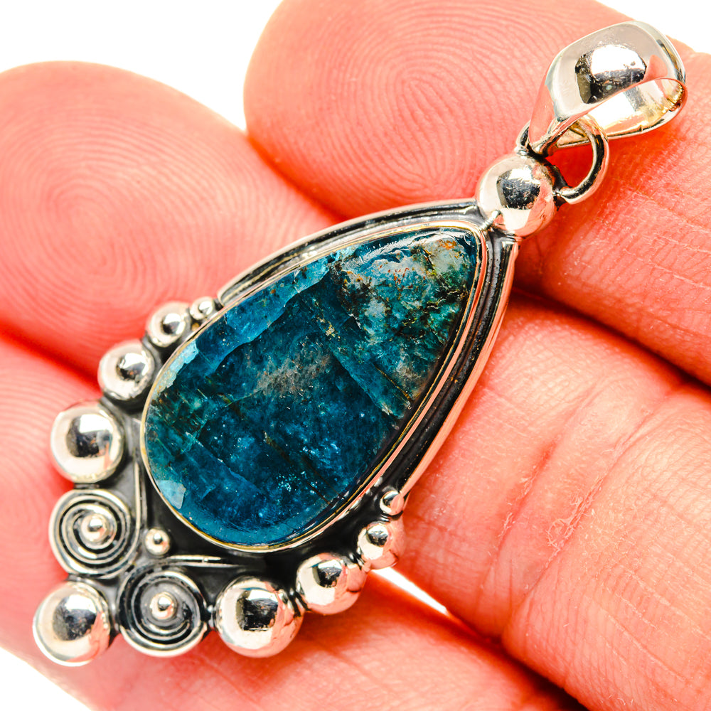 Apatite Pendants handcrafted by Ana Silver Co - PD30225