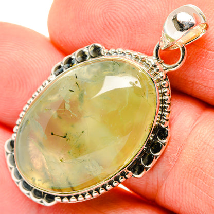 Prehnite Pendants handcrafted by Ana Silver Co - PD30227