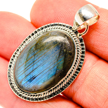 Labradorite Pendants handcrafted by Ana Silver Co - PD30232