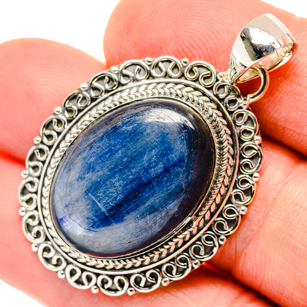 Kyanite Pendants handcrafted by Ana Silver Co - PD30237