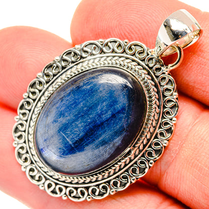 Kyanite Pendants handcrafted by Ana Silver Co - PD30237