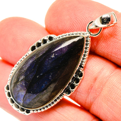 Labradorite Pendants handcrafted by Ana Silver Co - PD30240