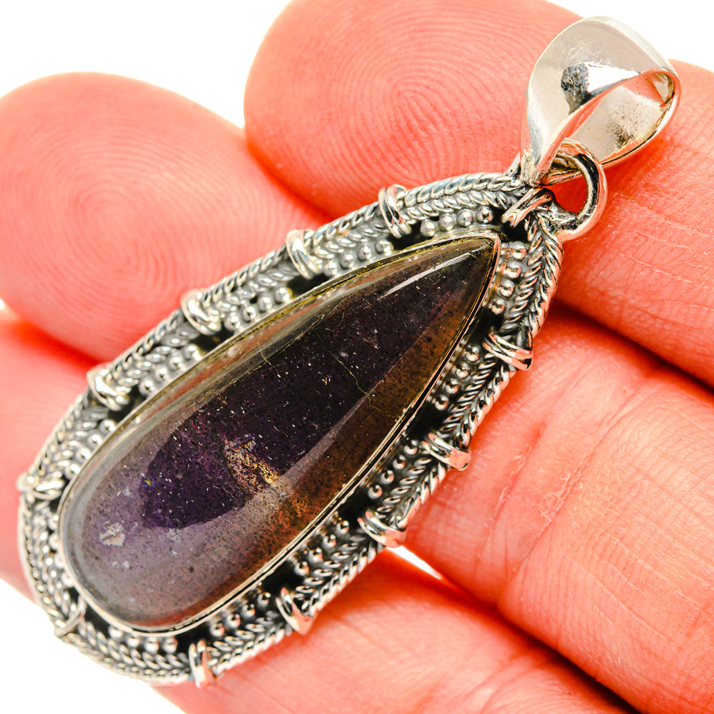 Labradorite Pendants handcrafted by Ana Silver Co - PD30246