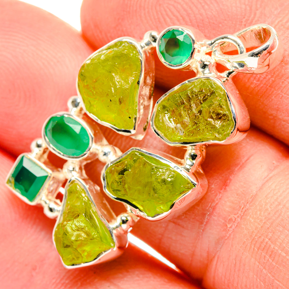 Peridot Pendants handcrafted by Ana Silver Co - PD30272