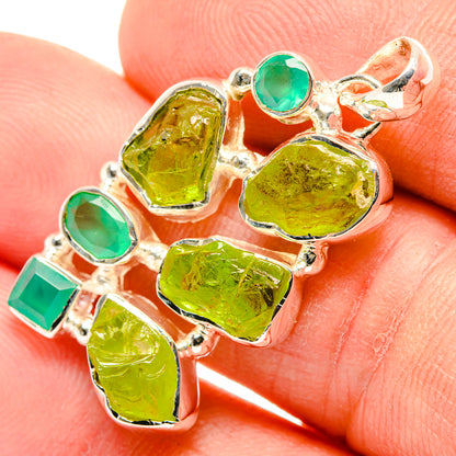 Peridot Pendants handcrafted by Ana Silver Co - PD30273
