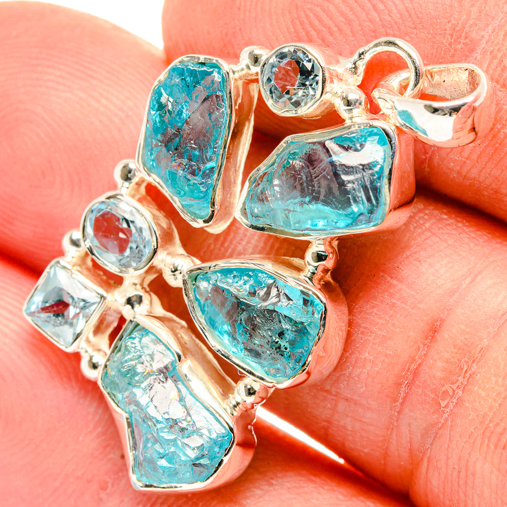 Apatite Pendants handcrafted by Ana Silver Co - PD30276