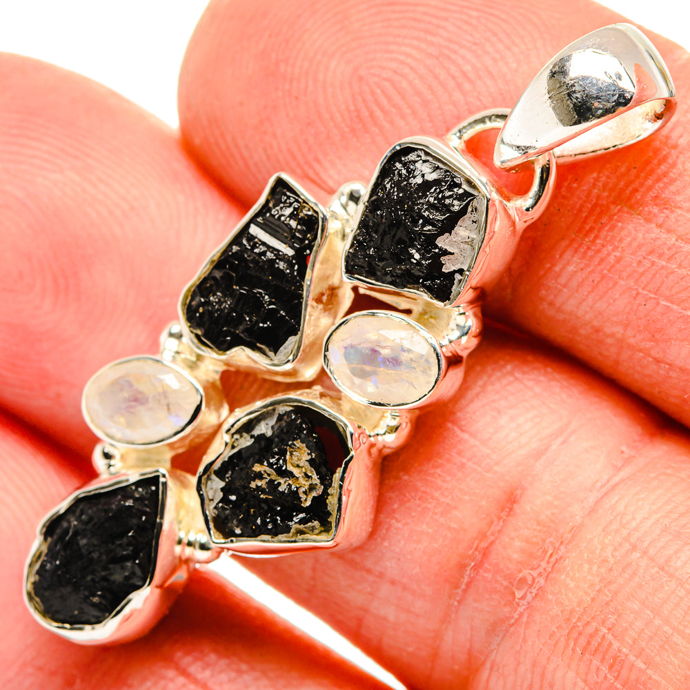Shungite Pendants handcrafted by Ana Silver Co - PD30277