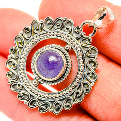 Tanzanite Pendants handcrafted by Ana Silver Co - PD30279