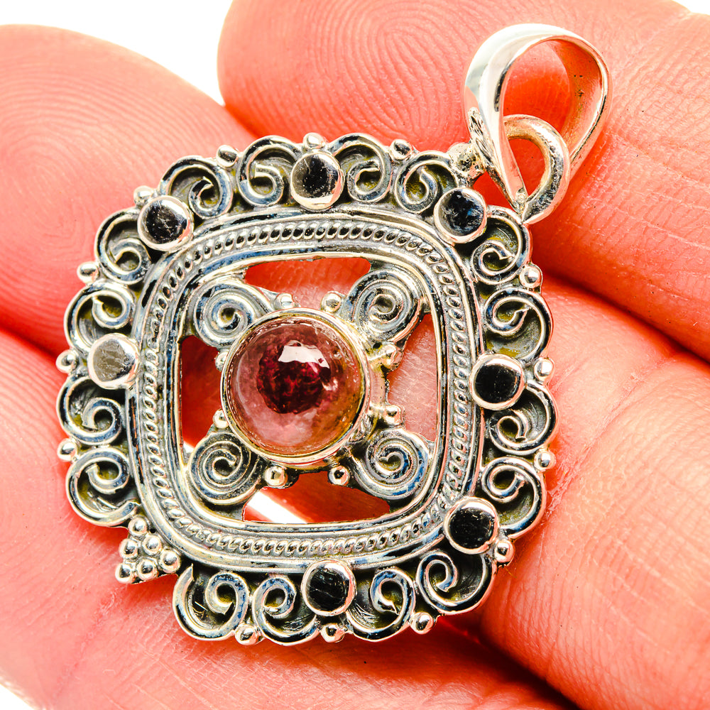 Garnet Pendants handcrafted by Ana Silver Co - PD30282
