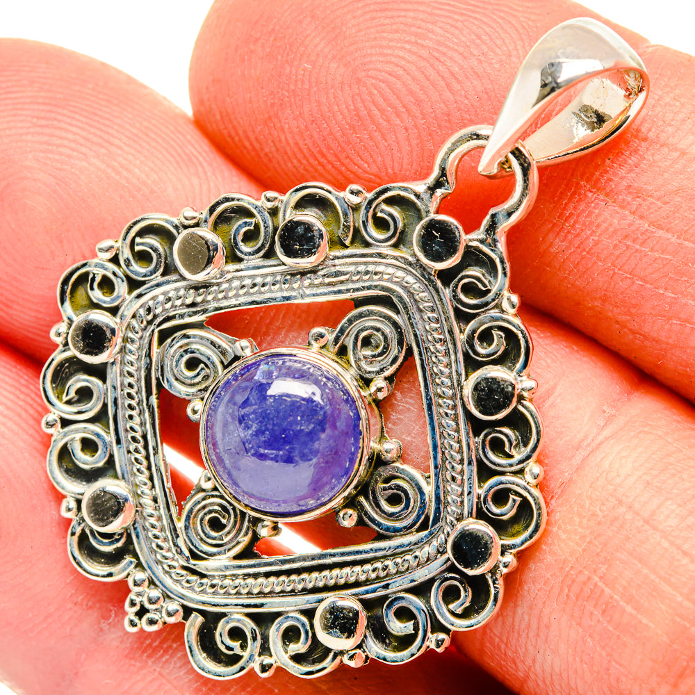 Tanzanite Pendants handcrafted by Ana Silver Co - PD30288