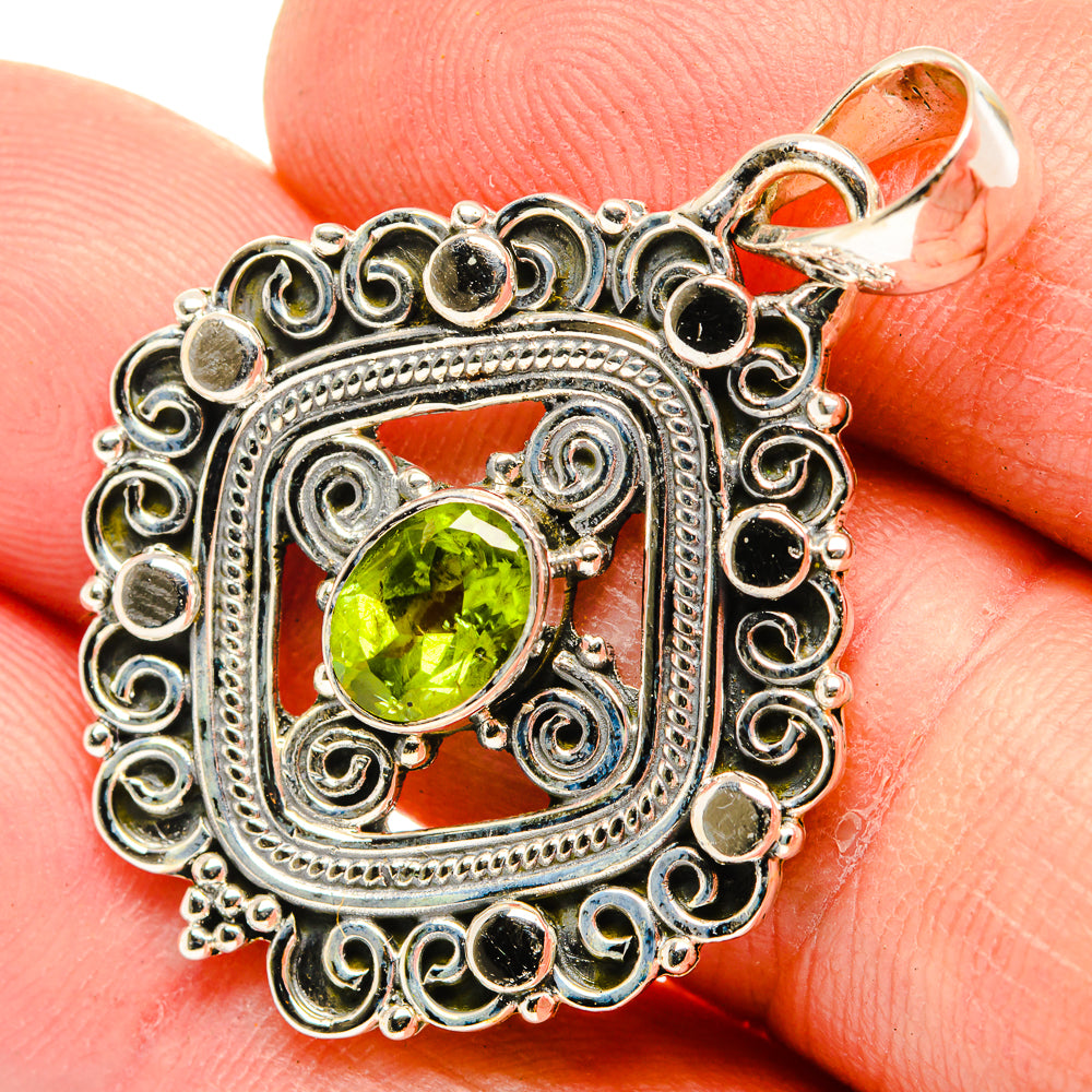 Peridot Pendants handcrafted by Ana Silver Co - PD30289