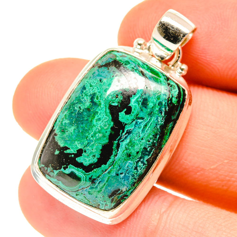 Shattuckite Pendants handcrafted by Ana Silver Co - PD3029