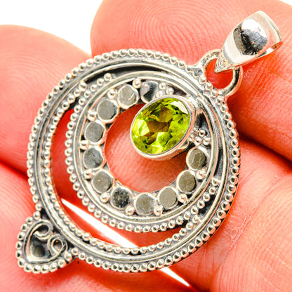 Peridot Pendants handcrafted by Ana Silver Co - PD30290