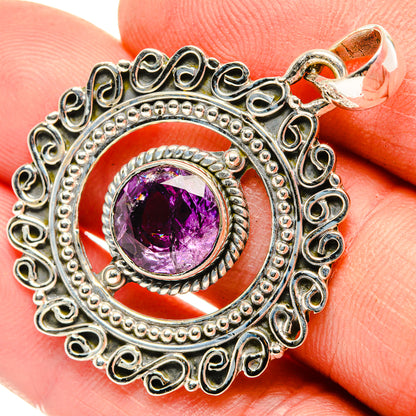 Amethyst Pendants handcrafted by Ana Silver Co - PD30295