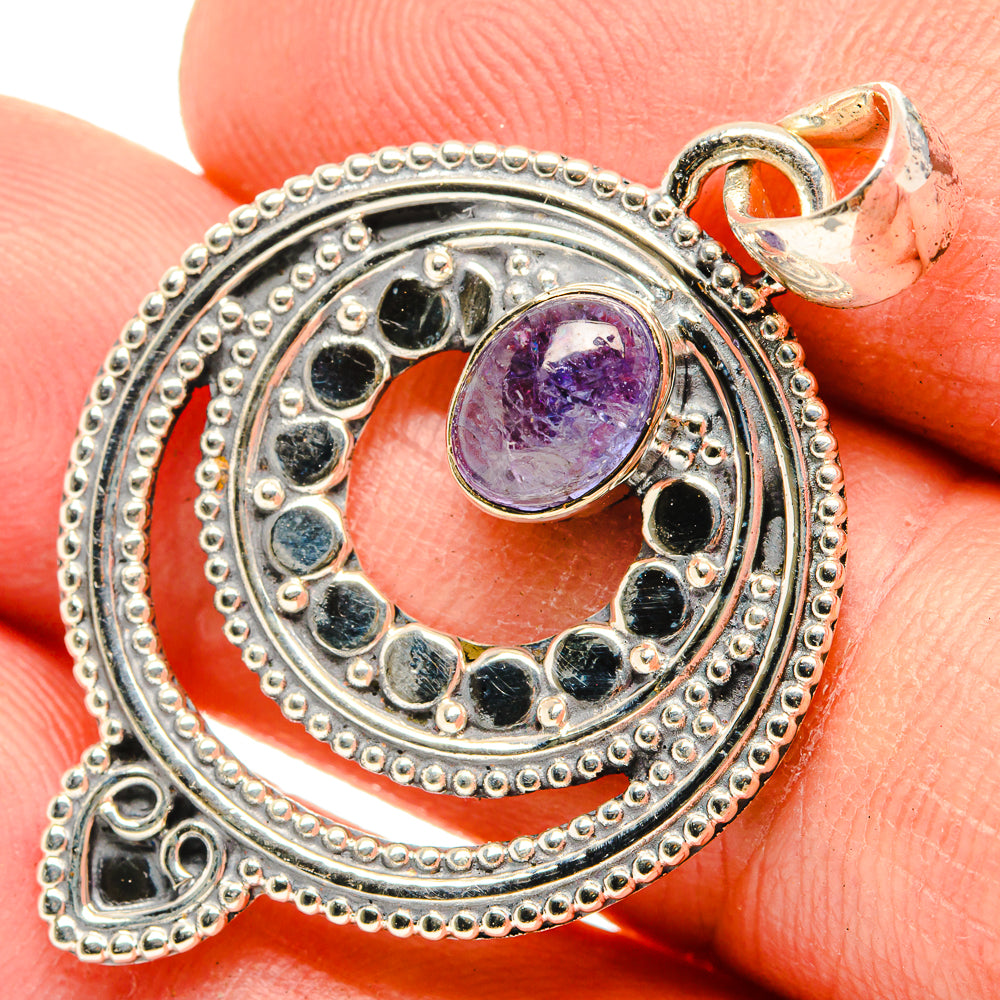 Tanzanite Pendants handcrafted by Ana Silver Co - PD30297