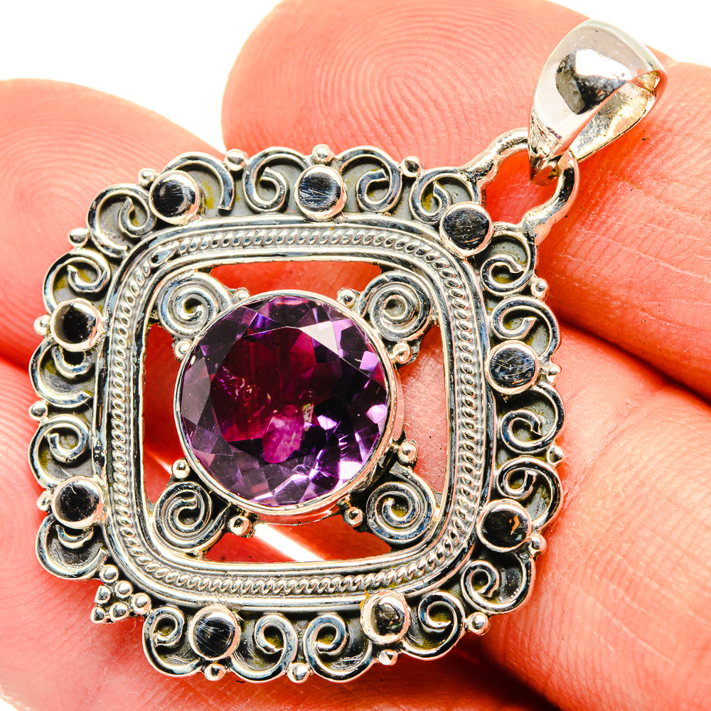 Amethyst Pendants handcrafted by Ana Silver Co - PD30298