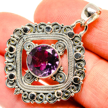 Amethyst Pendants handcrafted by Ana Silver Co - PD30298